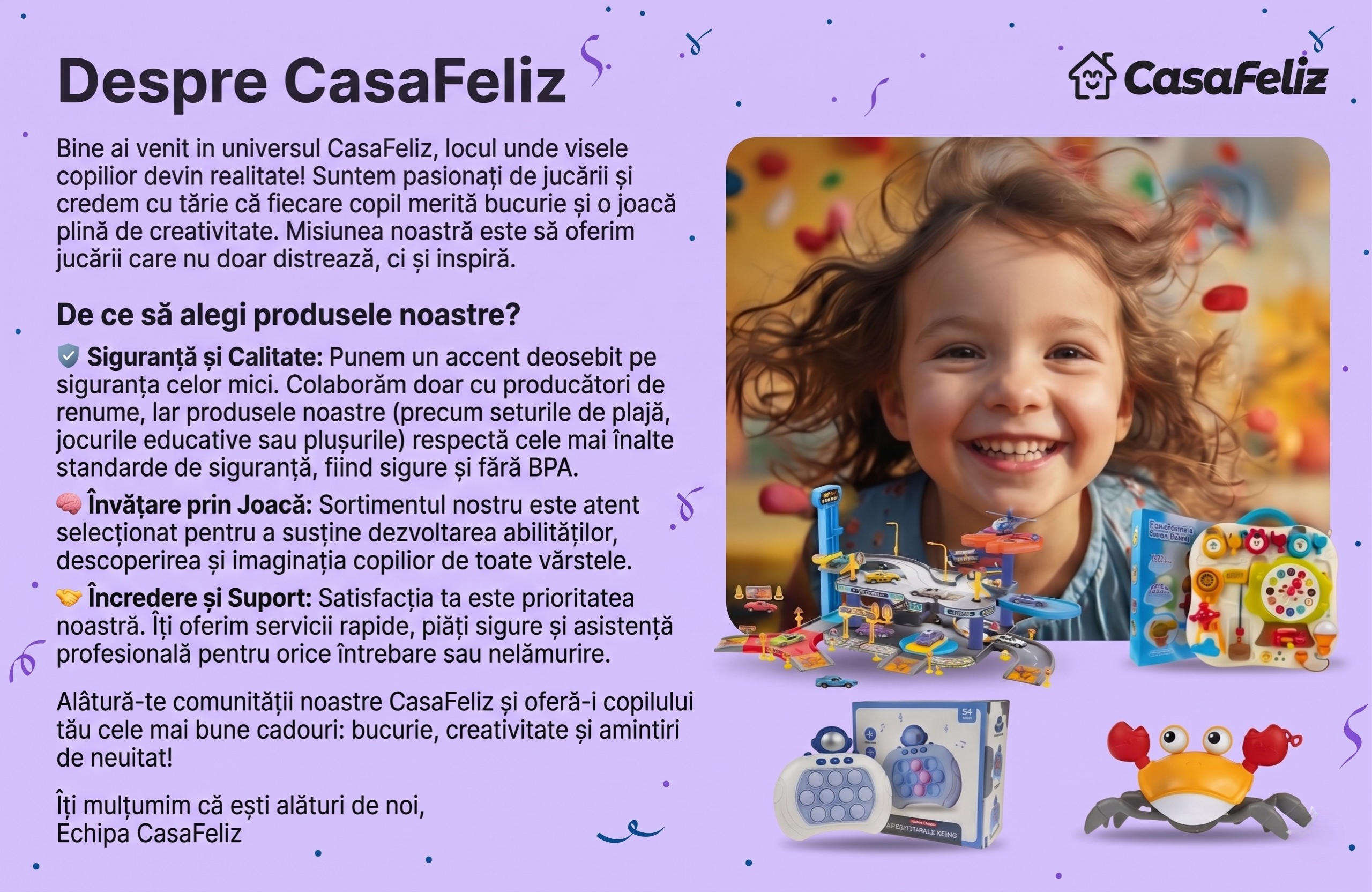 Casa Feliz Garantie