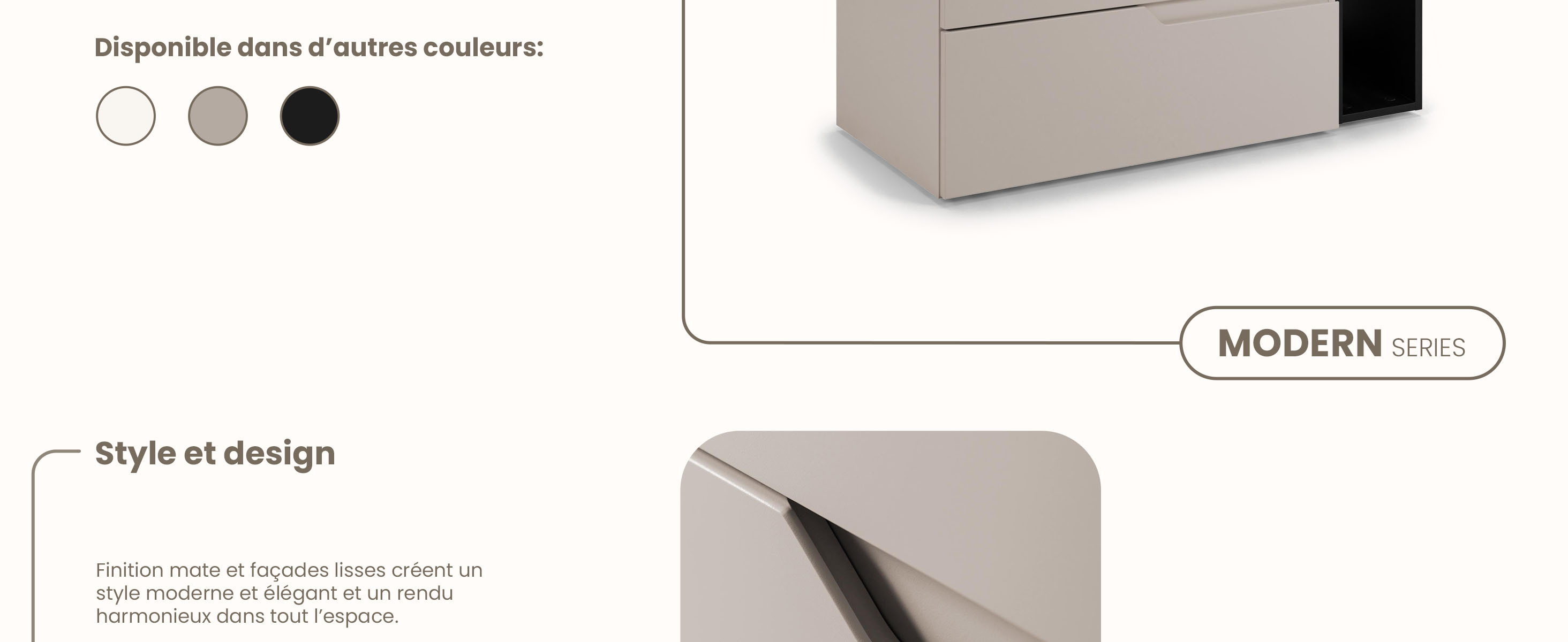 RODAN, meuble de salle de bain, armoire moderne, meuble sous vasque, meuble sous lavabo