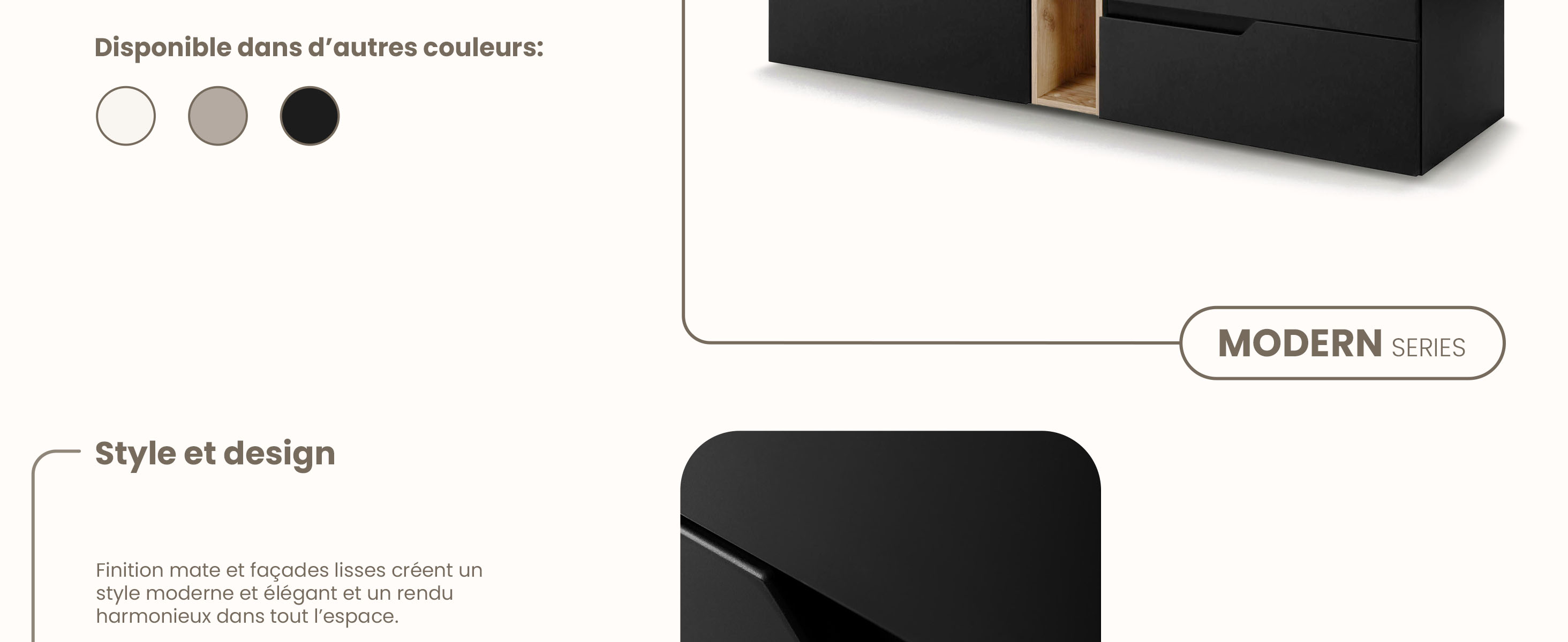 RODAN, meuble de salle de bain, armoire moderne, meuble sous vasque, meuble sous lavabo