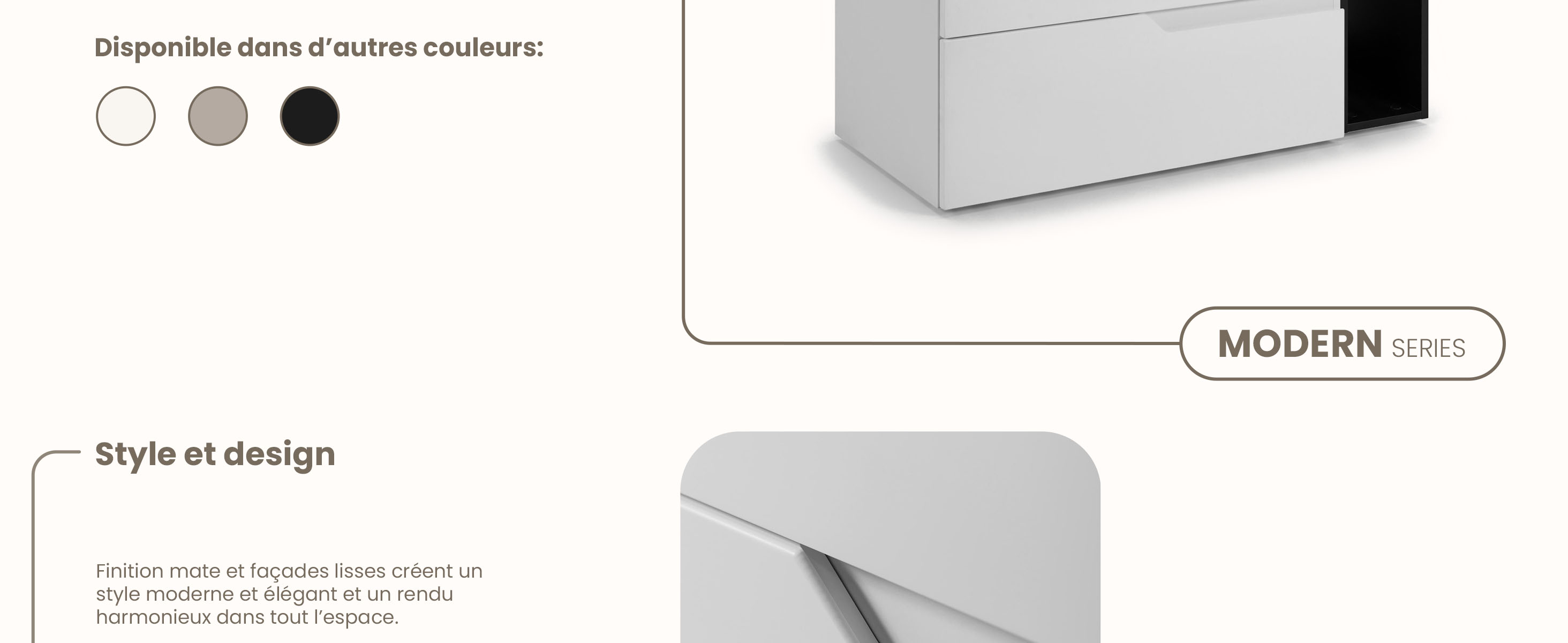 RODAN, meuble de salle de bain, armoire moderne, meuble sous vasque, meuble sous lavabo
