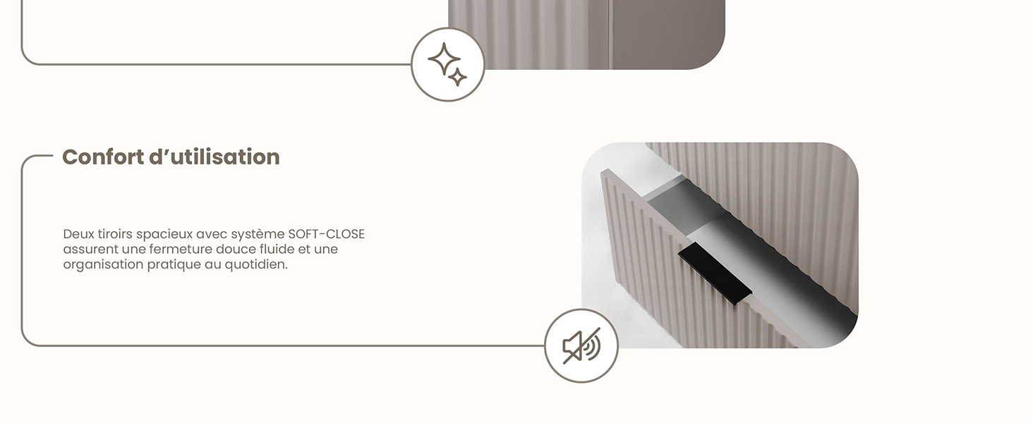RODAN, meuble de salle de bain, armoire moderne, meuble sous vasque, meuble sous lavabo